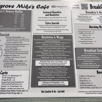 Mangrove Mike's - Breakfast menu... - Breakfast & Brunch Near Me - Islamorada, Florida Mangrove Mike's - Breakfast menu... - Breakfast & Brunch Near Me - Islamorada, Florida