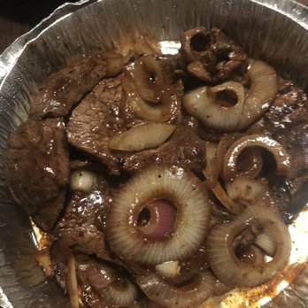 La Casa Del Mofongo - Bistec encebollado - Latin American Near Me - Paterson, New Jersey