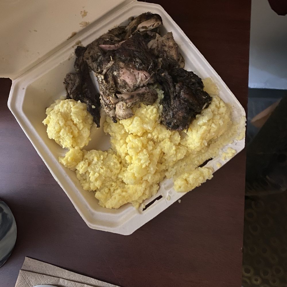 Naomi's Garden - Chicken and cornmeal - Haitian Near Me - Miami, Florida Naomi's Garden - Chicken and cornmeal - Haitian Near Me - Miami, Florida