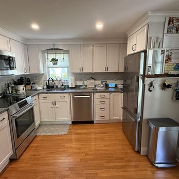 Hancock Appliance - Full view with all four new appliances! - Appliances Near Me - Quincy, Massachusetts Hancock Appliance - Full view with all four new appliances! - Appliances Near Me - Quincy, Massachusetts