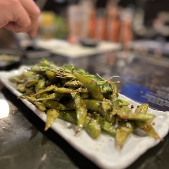 Oao - Sushi Bar & Grill at Wailea - Spicy Japanese Edamame- so flavorful! - Sushi Bars Near Me - Kihei, Hawaii Oao - Sushi Bar & Grill at Wailea - Spicy Japanese Edamame- so flavorful! - Sushi Bars Near Me - Kihei, Hawaii