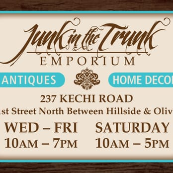 Junk in the Trunk Emporium - Antiques Near Me - Kechi, Kansas Junk in the Trunk Emporium - Antiques Near Me - Kechi, Kansas