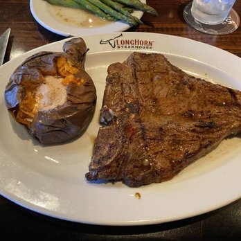 LongHorn Steakhouse - "The Longhorn", w/ sweet potato, at the Longhorn in Southington, CT. - Steakhouses Near Me - Southington, Connecticut LongHorn Steakhouse - "The Longhorn", w/ sweet potato, at the Longhorn in Southington, CT. - Steakhouses Near Me - Southington, Connecticut