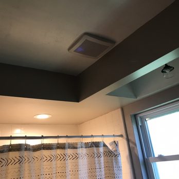 Mister Sparky® - Exhausted fan installed. There was not one prior - Electricians Near Me - Bessemer, Alabama