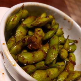 Spicy edamame Spicy edamame