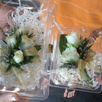 Posy Peddler - Beautiful boutonnière and corsage. The kids loved them. Ready for prom. Thank you Jeri! - Florists Near Me - Escondido, California Posy Peddler - Beautiful boutonnière and corsage. The kids loved them. Ready for prom. Thank you Jeri! - Florists Near Me - Escondido, California