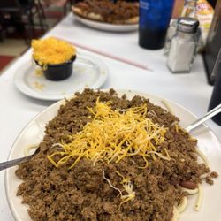 Dixon's Famous Chili - Spaghetti Chili