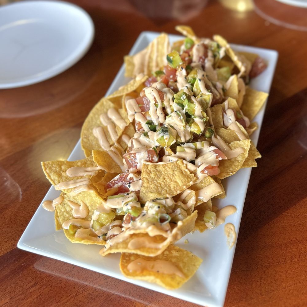 The Upper Room Kitchen - Poke Nachos - New American Near Me - Tracy, California The Upper Room Kitchen - Poke Nachos - New American Near Me - Tracy, California