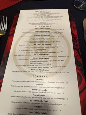Menu photo 1 Marcolino's Italia Restaurant Reno, NV Menu photo 1 Marcolino's Italia Restaurant Reno, NV