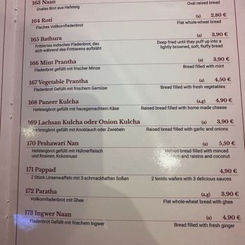 Ganesha - Menu - Indian Near Me - Munich, BY Ganesha - Menu - Indian Near Me - Munich, BY