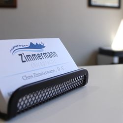 Zimmermann Chiropractic - Business Cards
