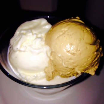 Uva - Gelato, 2 scoops Vanilla and 1 scoop Hazelnut. - Italian Near Me - New York, New York Uva - Gelato, 2 scoops Vanilla and 1 scoop Hazelnut. - Italian Near Me - New York, New York