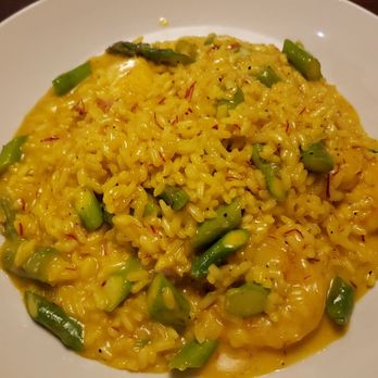 Regalia - risotto with prawns and asparagus - Italian Near Me - Chicago, Illinois Regalia - risotto with prawns and asparagus - Italian Near Me - Chicago, Illinois