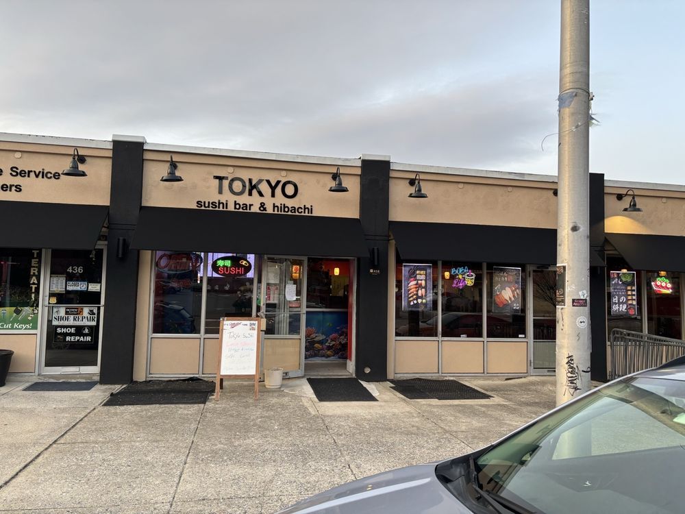 Food from Tokyo Sushi & Hibachi