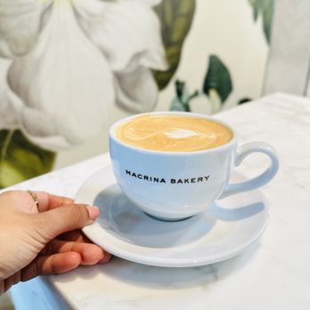 Macrina Bakery & Cafe - Vanilla latte - Bakeries Near Me - Seattle, Washington