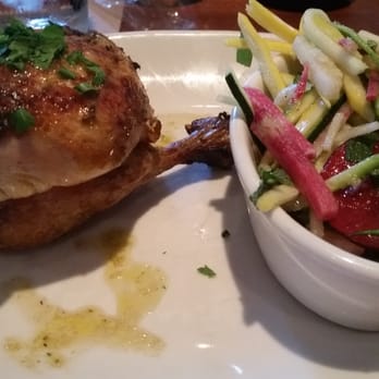 Whiskey Cake - Farm bird w/ summer veggie and fruit slaw - New American Near Me - Plano, Texas Whiskey Cake - Farm bird w/ summer veggie and fruit slaw - New American Near Me - Plano, Texas