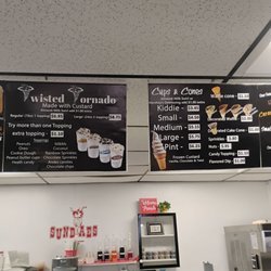 Trusted tornado and cones menu July 2025
