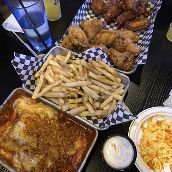 Golden Roosters - Tteokboki, French Fries, Half & Half 18pc wings - Chicken Wings Near Me - Seattle, Washington Golden Roosters - Tteokboki, French Fries, Half & Half 18pc wings - Chicken Wings Near Me - Seattle, Washington