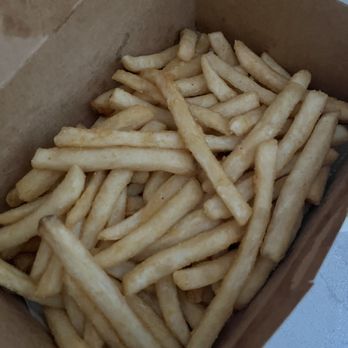 VinLouie's Pizzeria - Fries with chicken fingers served in a separate box. Had a nice crisp coating. - Chicken Wings Near Me - Hamburg, New York VinLouie's Pizzeria - Fries with chicken fingers served in a separate box. Had a nice crisp coating. - Chicken Wings Near Me - Hamburg, New York