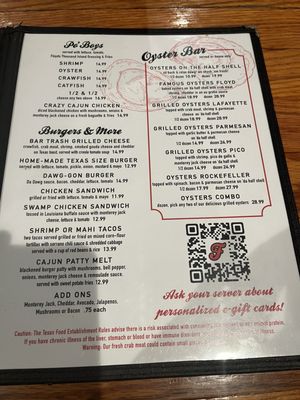 Menu photo 2 Floyds Seafood - Beaumont Beaumont, TX