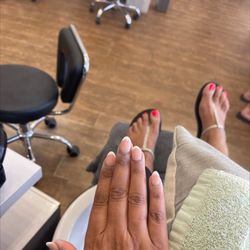 Classy Lashes & Nails Spa  - Mani by Sherry, pedi by Cameron