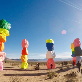 Seven Magic Mountains - Public Art Near Me - Las Vegas, Nevada Seven Magic Mountains - Public Art Near Me - Las Vegas, Nevada