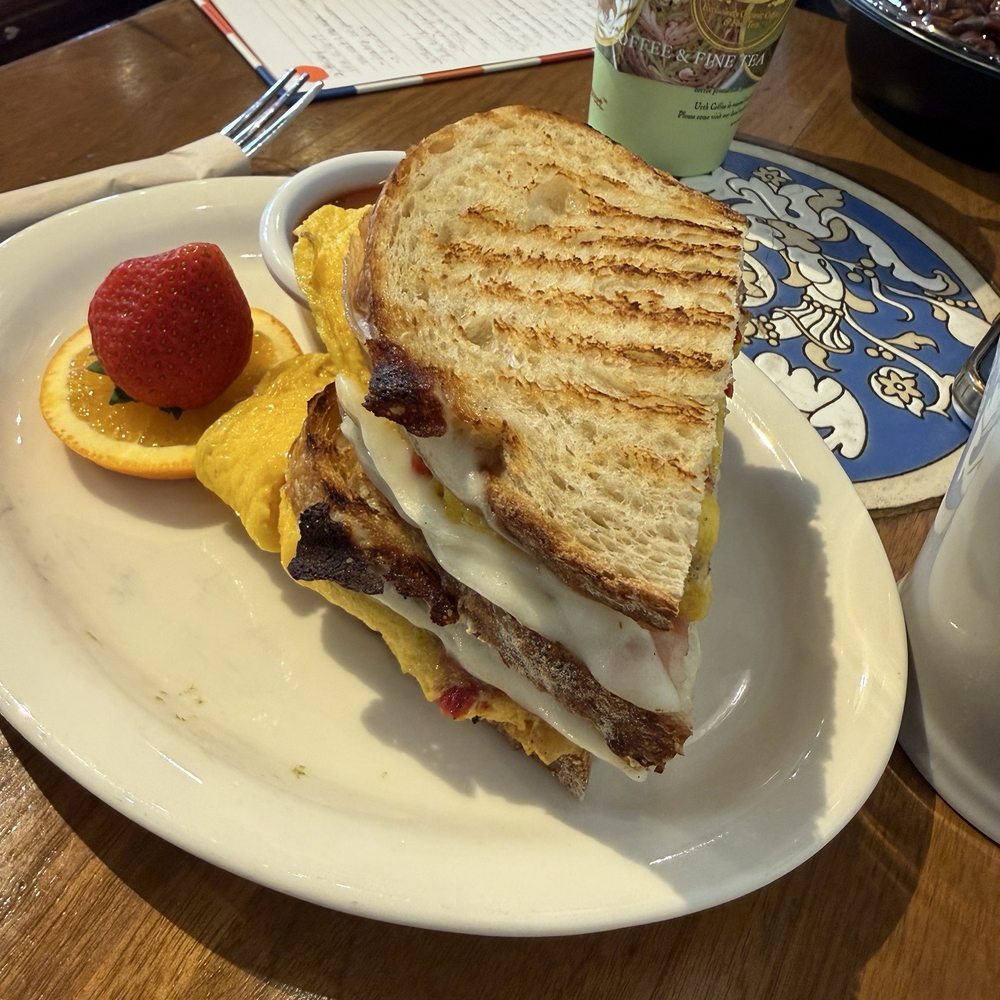 Urth Caffé - Orange - Egg Prosciutto & Cheese Breakfast Panini - Coffee & Tea Near Me - Orange, California Urth Caffé - Orange - Egg Prosciutto & Cheese Breakfast Panini - Coffee & Tea Near Me - Orange, California