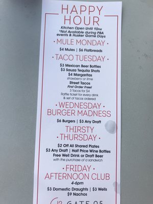 Menu photo 3 Gate 25 Bar and Restaurant Lincoln, NE Menu photo 3 Gate 25 Bar and Restaurant Lincoln, NE
