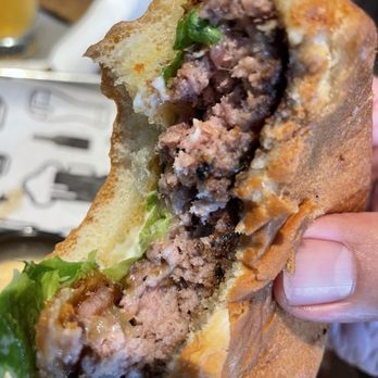 Bulldog Burger - My rep recommended med well... but sutta have mine med - Burgers Near Me - Tupelo, Mississippi