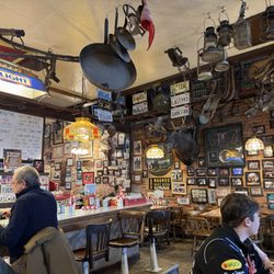 Inside Smart's Wagon Train Coffee Shop