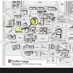 Chaffey College - Site Map of campus