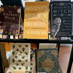 Blackbird Books & Coffee - Book display