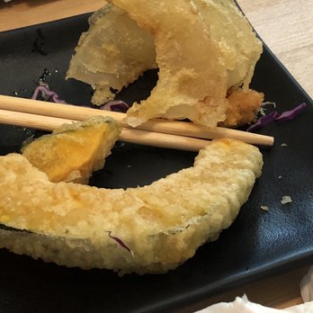 Sushi Jin Next Door - Tempura veggies (shrimp had no seasoning on it) - Sushi Bars Near Me - Woodbridge, Virginia
