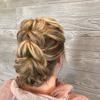 The Platinum Loft Salon - An updo for a charity gala by Sydney at The Platinum Loft Salon. - Hair Salons Near Me - Colleyville, Texas The Platinum Loft Salon - An updo for a charity gala by Sydney at The Platinum Loft Salon. - Hair Salons Near Me - Colleyville, Texas