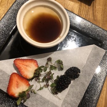 Kokkaku - Hojicha creme - New American Near Me - Seattle, Washington Kokkaku - Hojicha creme - New American Near Me - Seattle, Washington