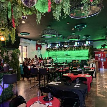 Gozamba Restaurant & Lounge - First area of seating - Lounges Near Me - Orlando, Florida