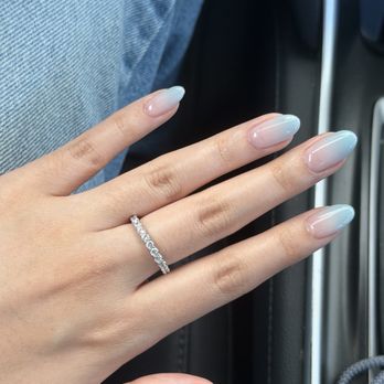 JoaNail - after: blue ombré gel - Nail Salons Near Me - Los Angeles, California JoaNail - after: blue ombré gel - Nail Salons Near Me - Los Angeles, California