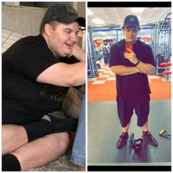 Trim & Slim Weight Loss Clinic - Before and after of a happy weight loss client!