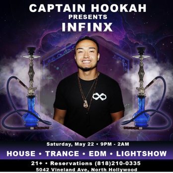 Captain Hookah Lounge - DJ Saturday night!! - Hookah Bars Near Me - North Hollywood, California Captain Hookah Lounge - DJ Saturday night!! - Hookah Bars Near Me - North Hollywood, California