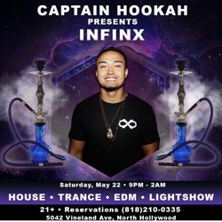 Captain Hookah Lounge - DJ Saturday night!!