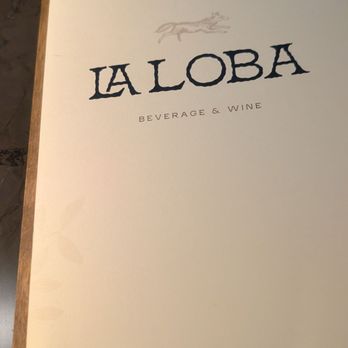 La Loba - Beverage menu - Spanish Near Me - Seattle, Washington