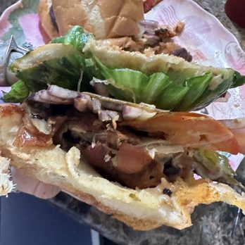 Left of Center - Delicious sandwich half - Latin American Near Me - Visalia, California Left of Center - Delicious sandwich half - Latin American Near Me - Visalia, California