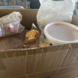 Hong Kong - They placed the meal in a box which was nice and easy to carry