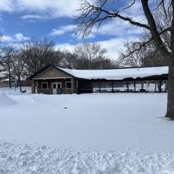 Irvine Park - Flag Hill building