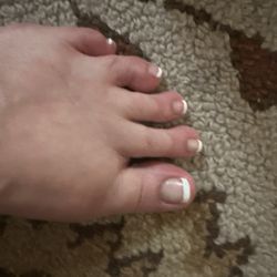 Quince Nails and Spa - They charged 50.00 for a NO polish French pedicure without a foot massage. He said he put on polish first, (he didn't)