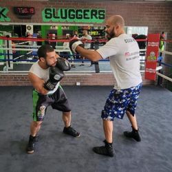 Slick Sluggers Boxing - Pain is only an idea, focus on the gain.