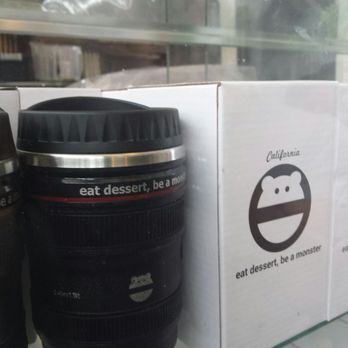 Mini Monster Cafe - Camera lens! - Bubble Tea Near Me - Anaheim, California