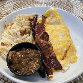 The Brunch Collective - Burrito bowl that essentially was just a basic breakfast place with a side of salsa. - Coffee & Tea Near Me - SPRING HILL, Tennessee