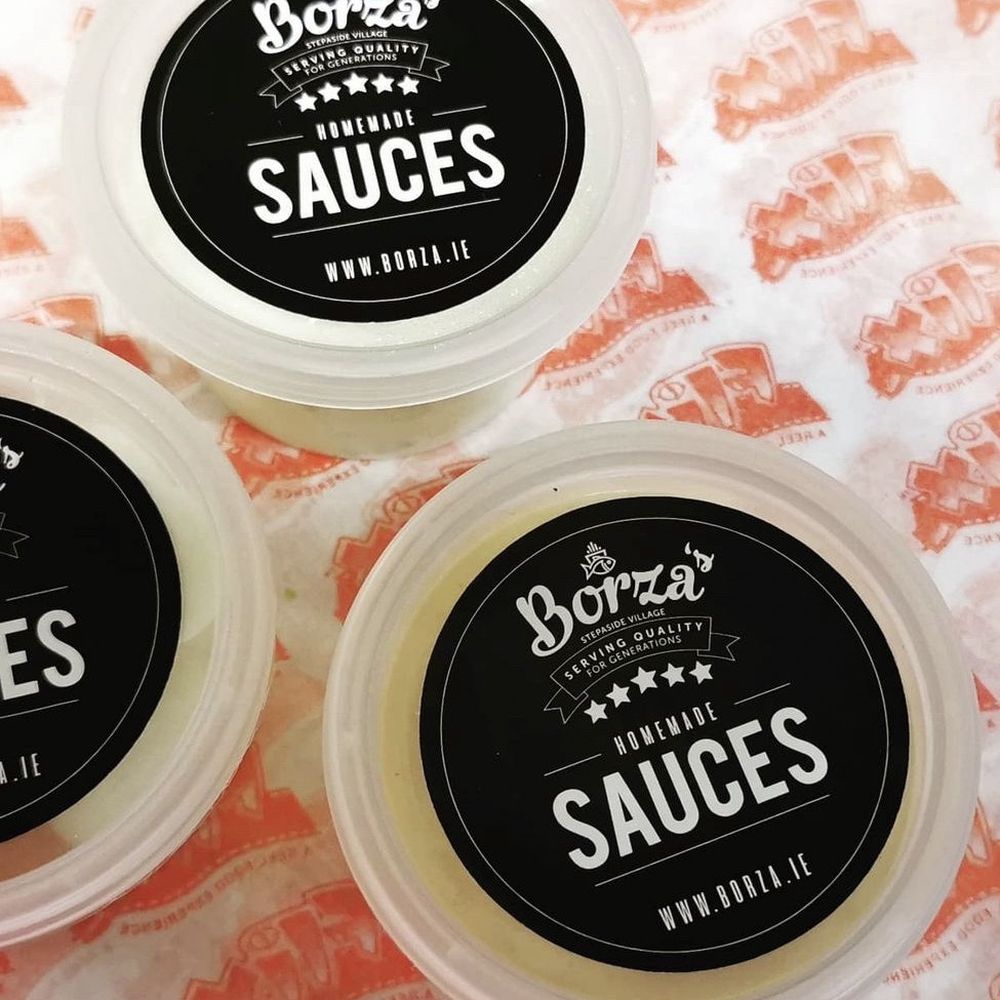 Borzas Takeaway - Homemade dips - Fish & Chips Near Me - Dublin, D Borzas Takeaway - Homemade dips - Fish & Chips Near Me - Dublin, D