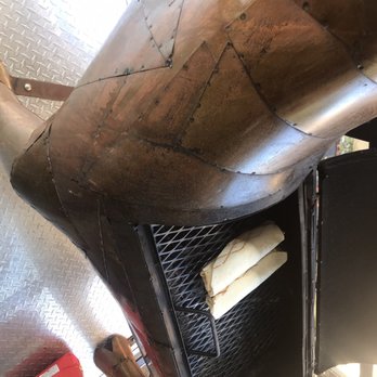 Shawarmazing - a cow head made out of metal - Food Trucks Near Me Shawarmazing - a cow head made out of metal - Food Trucks Near Me